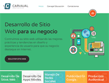 Tablet Screenshot of carvajalcostarica.com